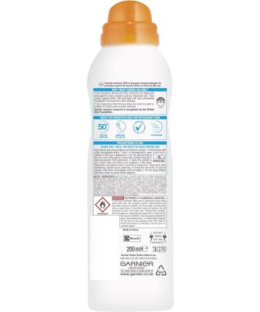 Ambre Solaire Kids Sensitive Anti-Sand Sun Cream Spray SPF50+ 200ml - Best Protection for Sensitive Skin - Buy Online on GoSupps.com