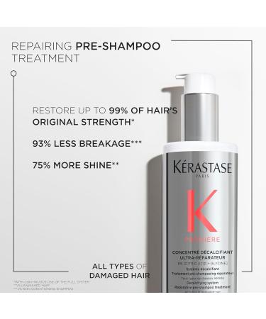 KERASTASE Premiere Pre-Shampoo Treatment | Intense Bond Repair for All Damaged Hair Types | Anti-Frizz & Strengthening | 8.5 Fl Oz - Buy Online on GoSupps.com
