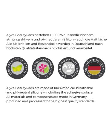 Alyve Beautypad Mund (2 pcs.) - Premium Silicone Anti-Fold Pads for Smoother Skin & Wrinkle Reduction - Reusable Fast Results - Buy Online on GoSupps.com