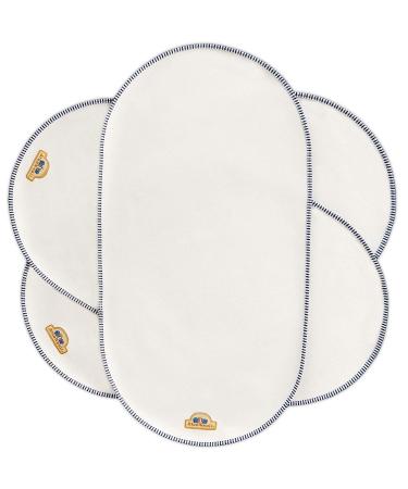 BlueSnail Soft and Waterproof Changing Mat Liner 3 Count Bassinet Pad (14"X26.5") (White) white