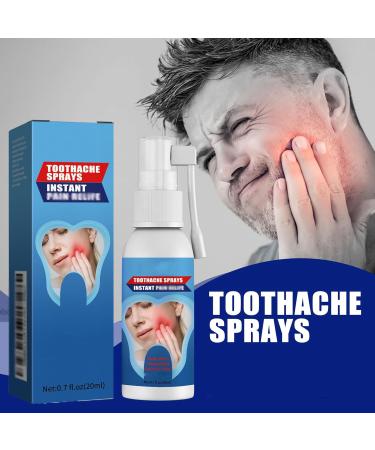 Toothache Sprays - 0.7 Fl Oz. - Buy Online on GoSupps.com