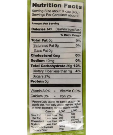 Trader Joe's Uncrystallized Candied Ginger - Pack Of 2 - Buy Online on GoSupps.com