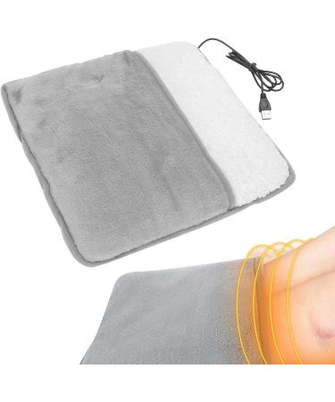 Buy Niceram 2 PCs Heated Foot Warmers | USB Electric Heating Pillows for Men & Women | Fast Heating & Washable Gray Foot Warmers - International Shipping - Buy Online on GoSupps.com