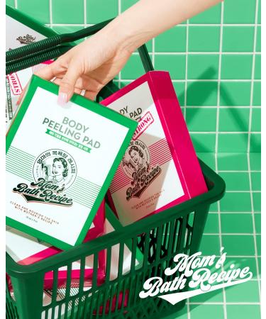 Mom s Bath Recipe Body Peeling Pad - Intense Exfoliating Mitts with Kelp & Biotics | All-in-One Bubble Body Wash & Scrub Gloves for Silky Smooth Skin - 8 Sheets - Buy Online on GoSupps.com