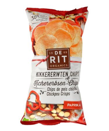 De Rit The Rit Paprika Chickpea Chips 75g 1 Pack