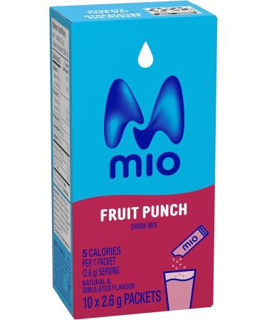 mio Fruit Punch Drink Mix 2.6 g Packets 10 ct Box (Pack of 8) - Buy Online on GoSupps.com