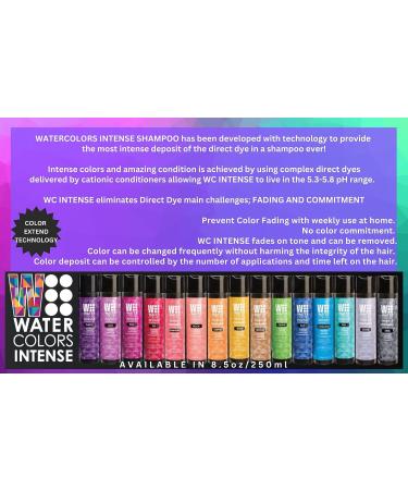 Intense Lilac Watercolors Sulfate-Free Shampoo - 8.5 Fl Oz - Maintains & Enhances Hair Color - Buy Online on GoSupps.com
