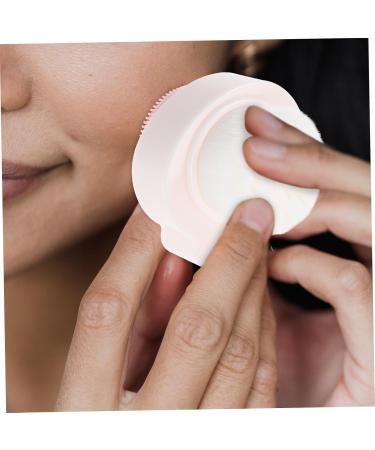 HAPINARY Facial Scrubber Soft Fur Facial Cleansing Brush face Brush Bath Brush Manual face washbasin Silicone face Brush Scrub Cleaner exfoliating Brush The face pores Double Sided - Buy Online on GoSupps.com