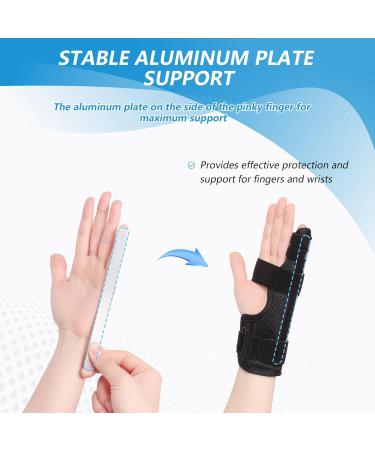 Joingood Adjustable Finger Rail for Boxer Fractures & Tendonal Inflammation - Small Pinky Support for Left & Right Hand - Buy Online on GoSupps.com