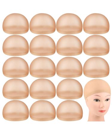 100 Pieces Wig Cap Elastic Medium Nylon Stocking Caps Stretchy Stocking Wig Caps Secure Your Hair  Lightweight  Breathable (Skin) - Buy Online on GoSupps.com