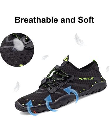 Teemie Quick-Dry Barefoot Water Shoes 10.5 Women/9 Men - Outdoor Aqua Sock for Athletic Sports - Buy Online on GoSupps.com