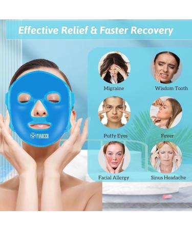 Cooling Mask with Can be used on both sides Reusable Cold Gel Mask for Eyes Face for Women Men Face Mask - Buy Online on GoSupps.com
