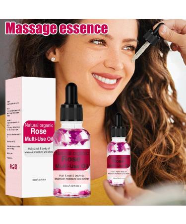 Pure Bulgarian Rose Essential Oil 30ml - Anti-Aging Skin Therapy & Aromatherapy - Buy Online on GoSupps.com