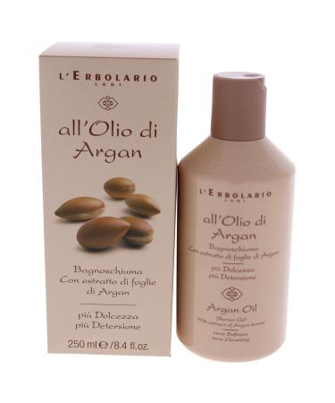 LErbolario Argan Oil Shower Gel For Unisex 8.4 oz Shower Gel Argan Oil 8.4 Ounce