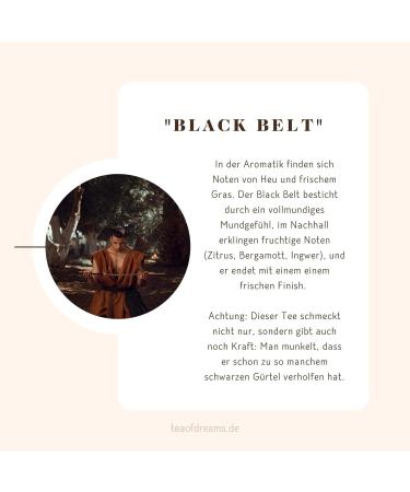  Tea of Dreams Organic Gunpowder Tea | "Black Belt" | China Gunpowder Organic Tea | Loose Leaf Tea | 75 g - Buy Online on GoSupps.com