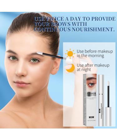 Eyebrow Serum,W3W Eyebrow Growth Serum Advanced Formula for Boost Longer, Fuller, and Thicker Brows Lashes,3 ML (White) - Buy Online on GoSupps.com
