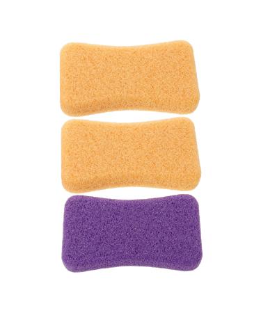 FRCOLOR 3pi ces Pierre P dicure Exfoliante Pour limination Des Peaux Mortes Outil De Gommage Pour Pierre Naturelle Couleur Al atoire 1 unit (Lot de 1)