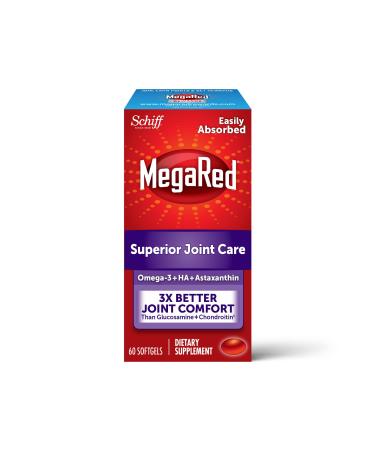 Schiff MegaRed Joint Care 60 Day Supply 60 Softgels