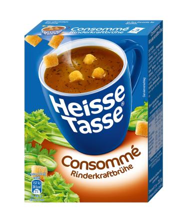 Erasco Cup Consomm - Beef Broth 12x 21.3g