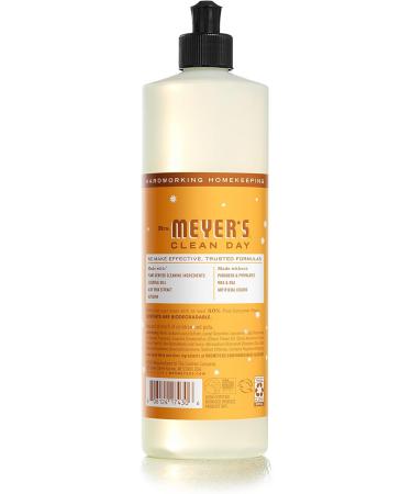 MRS. MEYER'S CLEAN DAY Liquid Dish Soap - Biodegradable Orange Clove Limited Edition 16 oz | Eco-Friendly Dishwashing Solution for International Shipping - Buy Online on GoSupps.com