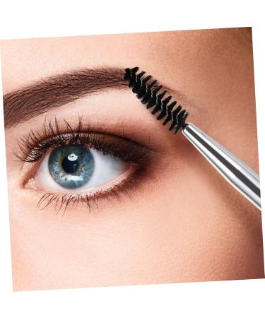 12 Pieces Sponge Makeup Eyelash Brush Eyebrow Brush Makeup Tool Brush for Eyebrow Colour Makeup Brush Lip Applicator Double Brush Cosmetic Spool - Buy Online on GoSupps.com