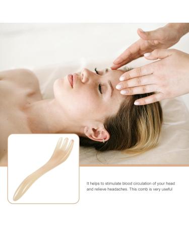 Magiclulu 4-Piece Scratching Comb Set | Sleek Spa Head Massage Device & Shampoo Massager for Scalp Care | Beeswax Hair Accessories for Beauty Salons - Buy Online on GoSupps.com