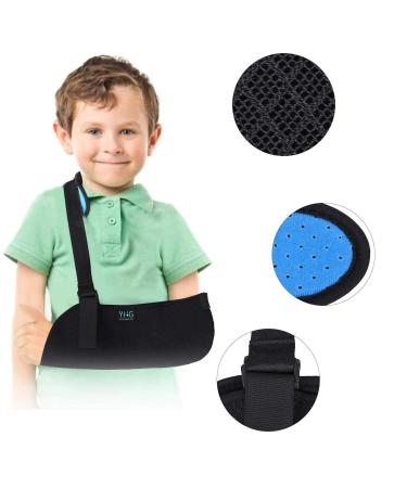 Pediatric Shoulder Immobilizer & Kids Arm Sling - Support for Broken Arm Elbow & Wrist | Durable & Comfortable Children's Shoulder Stabilizer - Buy Online on GoSupps.com