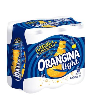 Orangina Orangina zero slim - 6 cans of 33cl
