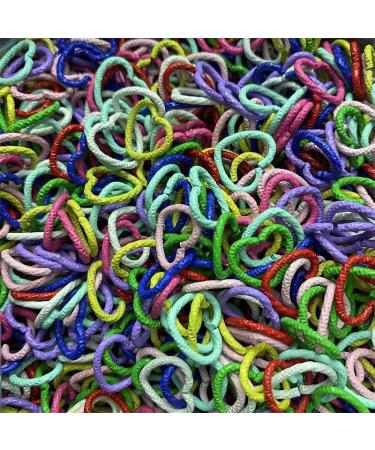 50pcs Heart Hair Clips Braid Heart Shape Charms Accessories Hair Cuffs Rings for Women And Girls Hair Accessories - Buy Online on GoSupps.com