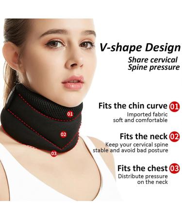 Cervicorrect Neck Brace Neck Braces for Neck Pain and Support Soft Foam Wraps Cervicorrect Neck Brace for Sleep Apnea Anti Snore Neck Brace for Relief of Cervical Spine Pressure (Large) - Buy Online on GoSupps.com