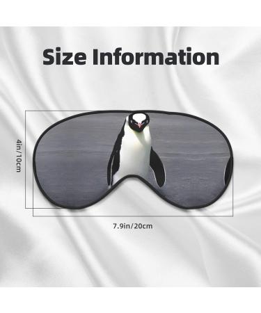 Buy Cute Penguin Print Unisex Sleep Mask - Double-Sided Eye Mask for Deep Sleep & Skin Care - Perfect Gift - Buy Online on GoSupps.com