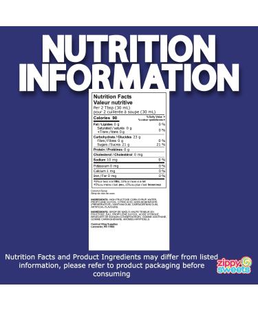 ZippySweets - Coconut Flavour Slushie Syrup for Slushy Machine 5:1 Concentrate with Bonus Mixing Guide 1 Gallon - Perfect for Slushie Machine Use Ideal Beverage Solution for Refreshing Treats - Buy Online on GoSupps.com