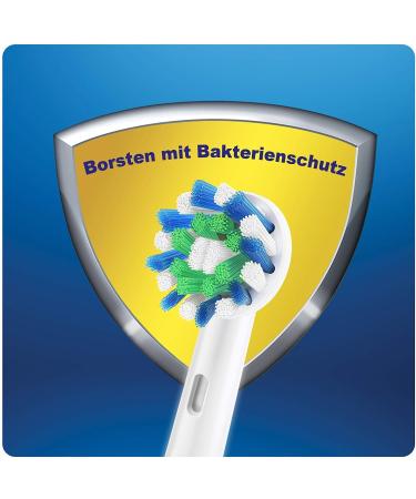 Oral-B CrossAction White Replacement Toothbrush Heads (Pack of 4) - Buy Online on GoSupps.com