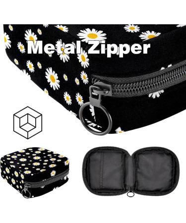 Women's Daisy Flower Storage Bags | Portable Menstrual & Tampon Holders | Multi-Colored Binding Bags for School & Office - Buy Online on GoSupps.com