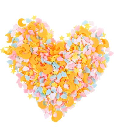 Mipcase 4pcs 1 Nail Art Polymer Clay Star Moon Pendants Diy Nail Polymer Slices Clay Nail Art Diy Patch Nail Art Supplies Polymer Slices for Nail Phone Case Decor Sticker Cell Phone Crafts - Buy Online on GoSupps.com