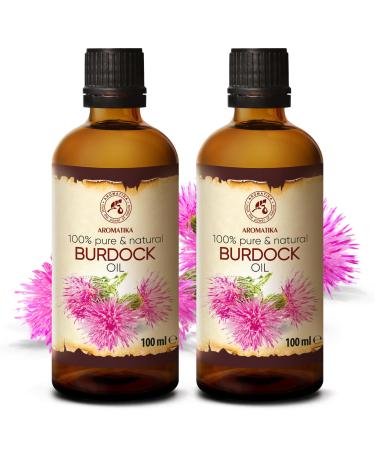 Climbing Root Oil 2x100ml - Pure Arctium Lappa Burdock Oil for Hair Care | Best Spa & Hair Oil - Buy Online on GoSupps.com