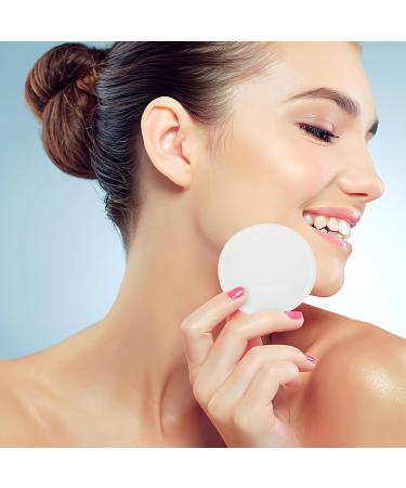 FRCOLOR 80pcs Premium Cotton Rounds | Makeup Remover Pads & Facial Cleansing Towels | Skincare Essentials for Global Shipping - Buy Online on GoSupps.com