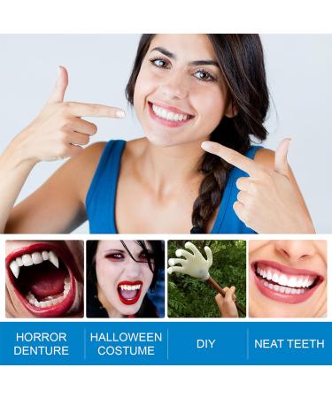 Temporary Tooth Caps & Crowns - Dental Repair Veneers for Front & Molar Teeth | 100 Pieces - Buy Online on GoSupps.com