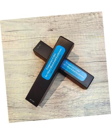 Eyebrow & Mustache Coloring Pen for Men - Temporary Black Eyebrow Powder & Mustache Dye - 1 Pack - Buy Online on GoSupps.com