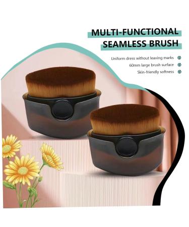 Sunscreen Applicator for Kids - 2 Pack Brush with Cap | Evenly Apply Lotion & Cream | Non-Absorbent Sunblock Tool - Buy Online on GoSupps.com