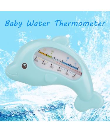 Dolphin Thermometer | Cute Blue Dolphin Water Thermometer for Safe Bathing - International Shipping Available - Buy Online on GoSupps.com