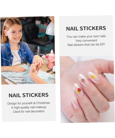 Housoutil 4 Packs Nail Art Polymer Clay Nail Art Craft Diy Nail Decoration Fruit Pattern Nail Decorations Diy Fruit Nail Art Fruit Slices Resin 3d Manicure 11X7cm Colorful - Buy Online on GoSupps.com