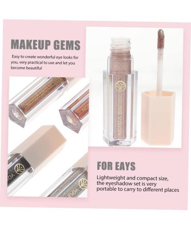 FOMIYES 24 Pcs Eye Shadow Set Flash Suit Eye Glitter Liquid Eyeshadow for Women Cosmetics Pearlescent Miss 1 count (Pack of 1) As Shownx4pcs - Buy Online on GoSupps.com