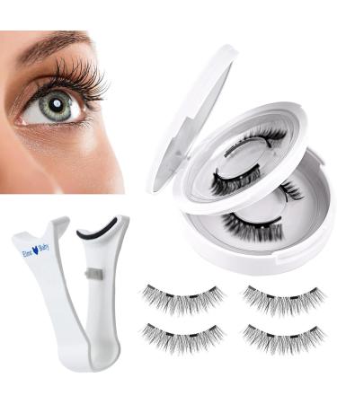 Magnetic Eyelashes Natural Look Eyelashes Magnetic Lashes Magnetic Lashes with Applicator Easy to Wear and Magnetic Lashes Reusable False Eyelashes - Buy Online on GoSupps.com