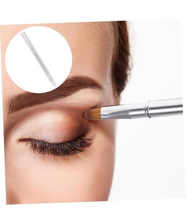 Beatifufu Double Ended Lipstick Brush Lip Professional Lip Brush Beauty Supply Reusable Lip Brush Cosmetic Lipstick Brush Multifunctional Brush Portable Lipstick Brush Makeup Brush 12x1x1cm Silver - Buy Online on GoSupps.com