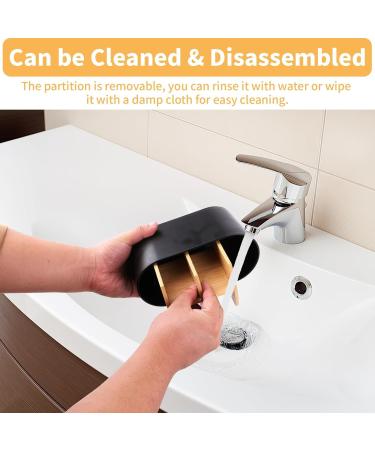 Yawl Six-Time Toothbrush Holder & Organizer with Divider - Includes 4 Toothbrushes | International Shipping Available - Buy Online on GoSupps.com