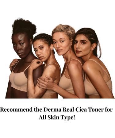 A.t.o.m.y. Derma Real CICA Toner - Korean Hydrating Facial Toner for All Skin Types - Soothing Face with Centella Extract - Moisturizing Skin Barrier Support Korean Skin Care - Ideal for Women - Buy Online on GoSupps.com