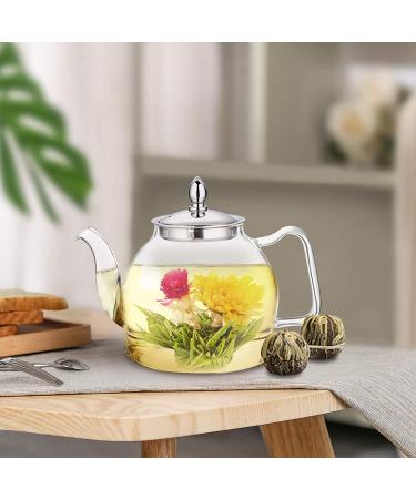 TETWIN Blooming Tea Variety Pack - 8 Individually Sealed Flowering Tea Bags, Hand Tied White Tea Leaves with Edible Flowers - Perfect Gift for Tea Lovers - Buy Online on GoSupps.com