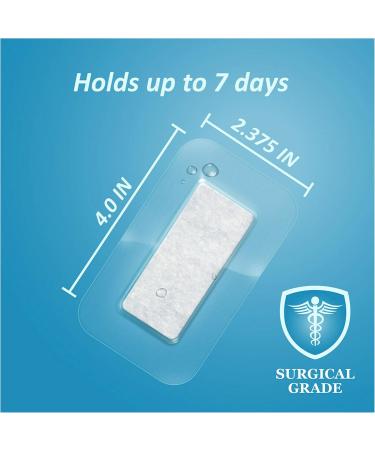 Nexcare Tegaderm + Pad Transparent Dressing - 5 Pack Waterproof & Breathable 7-Day Hold for Safe Bathing | International Shipping Available - Buy Online on GoSupps.com