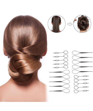 Hair Cock Twister Tool Set - DIY Hair Styling Accessories for Braids Ponytails & French Braids | 10 Pairs of Hair Pull Pins - Buy Online on GoSupps.com